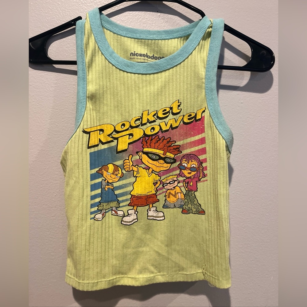 xs nickelodeon “rocket power” tank top